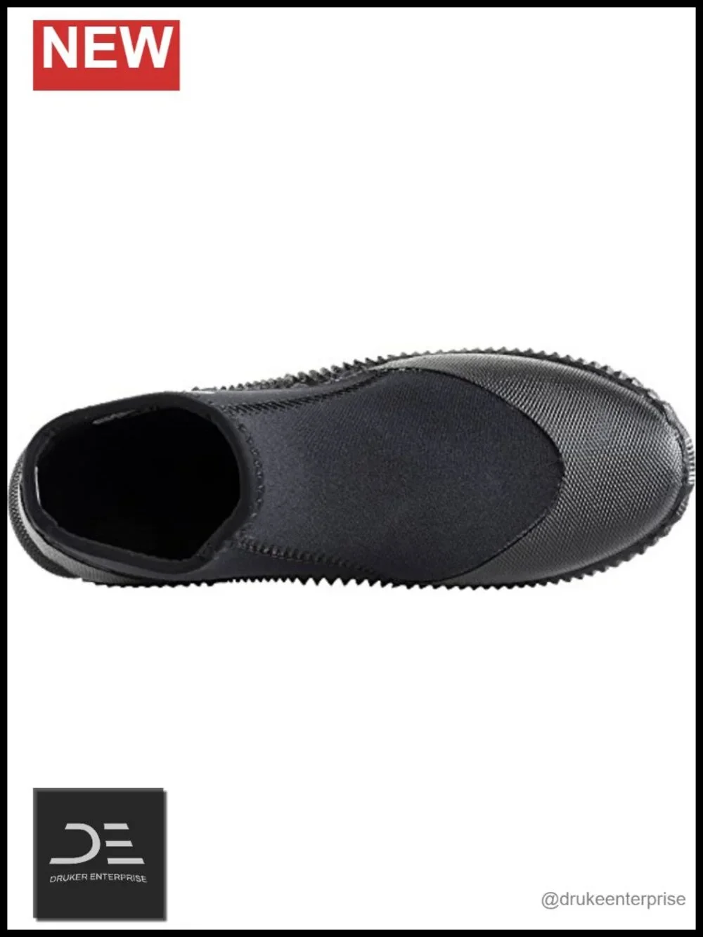 Adult Neoprene Diving Boots with Anti-Slip Rubber Sole for Water Sports - 3mm